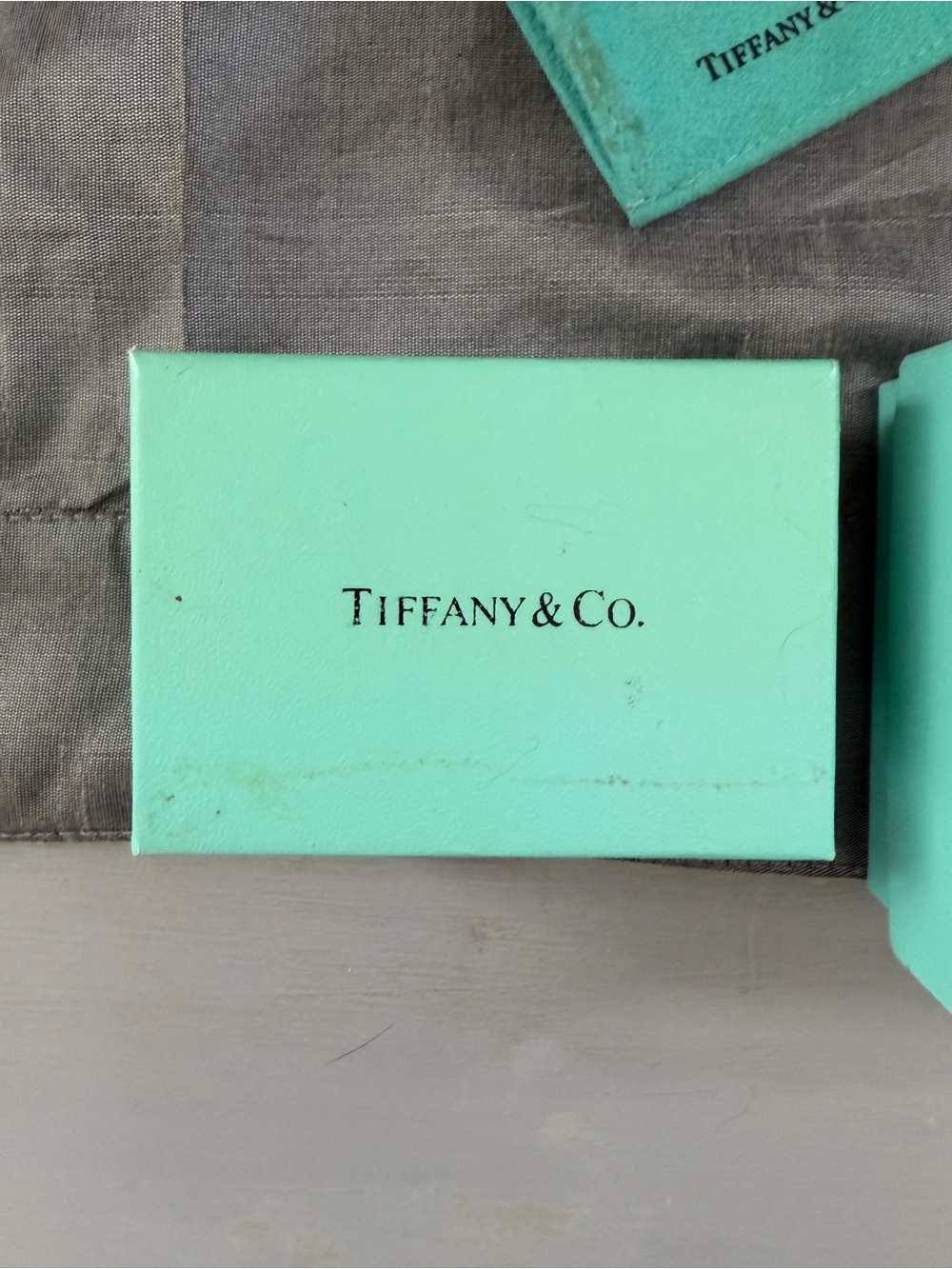 Tiffany & Co. Signature Blue Jewelry Boxes and Pouches - Picture 2 of 13